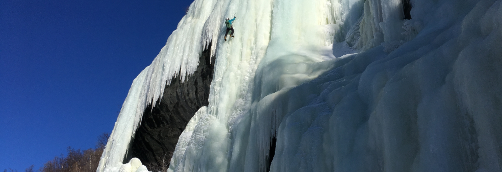 Ice climbing workshop in Rjukan